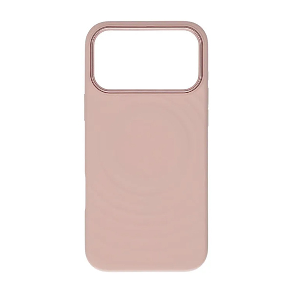 Mobilskal Silikon med Magsafe för iPhone 17 Pro Max - Rosa