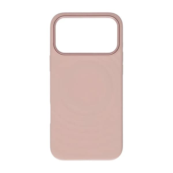 Mobilskal Silikon med Magsafe för iPhone 17 Pro Max - Rosa vaaleanpunainen
