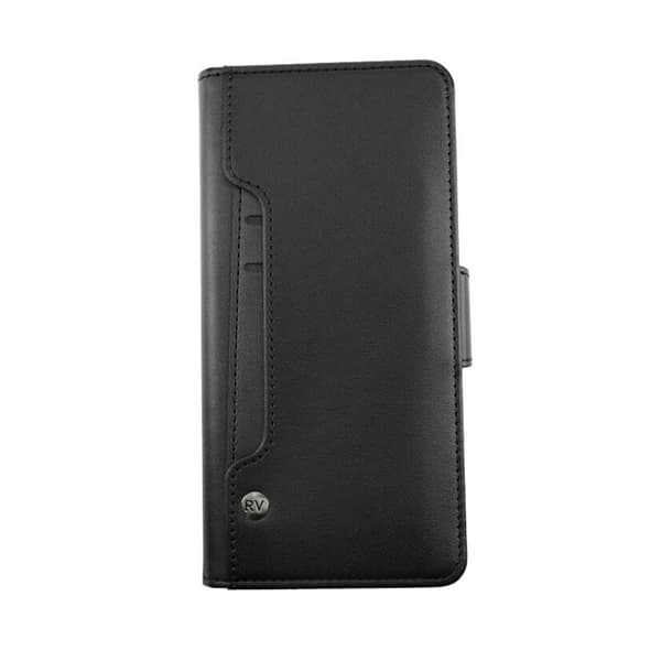 Samsung Galaxy A03s Plånboksfodral med Extra Kortfack Rvelon - Svart Black one size