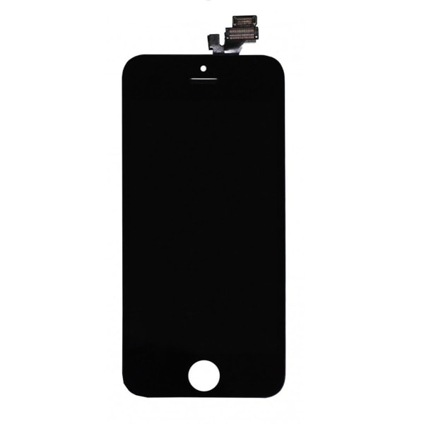 iPhone 5 LCD Skärm Refurbished - Svart Svart
