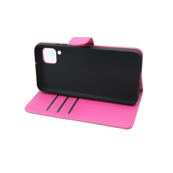 Huawei P40 Lite Plånboksfodral med Stativ - Rosa Pink