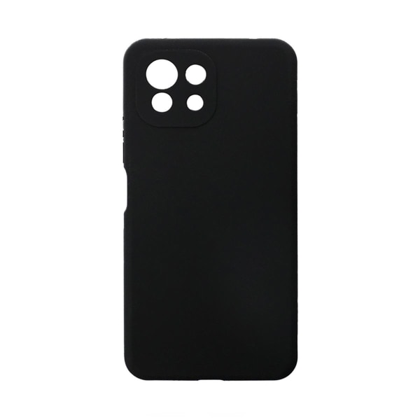 Silikonskal Xiaomi 11 Lite/11 Lite 5G NE - Svart Black