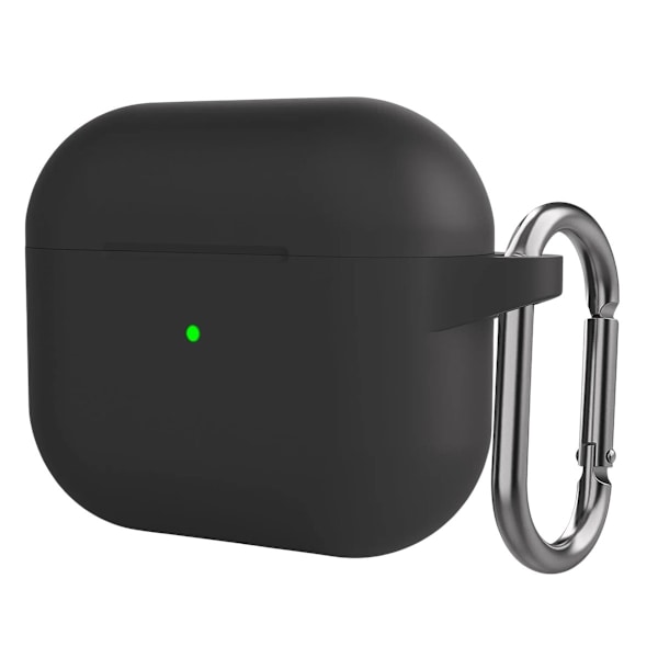 AirPods 3 Fodral Silikon - Svart Black
