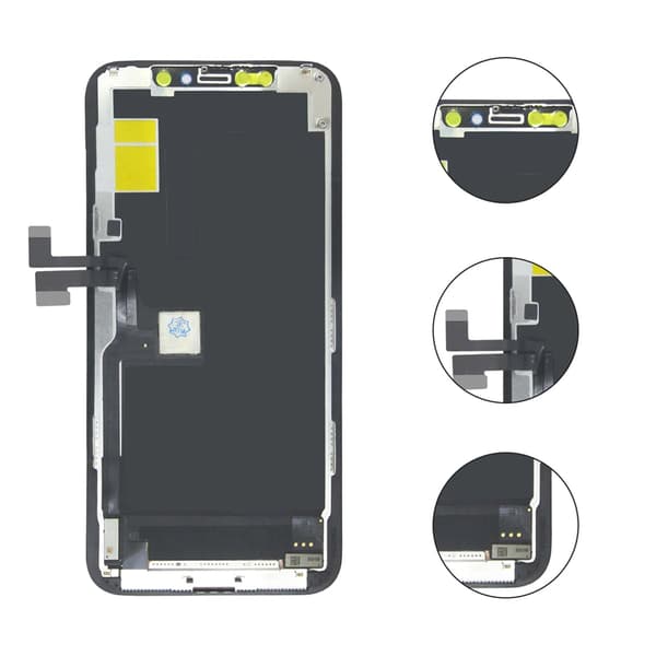 iPhone 11 Pro Max In-Cell LCD Skärm - Svart Black