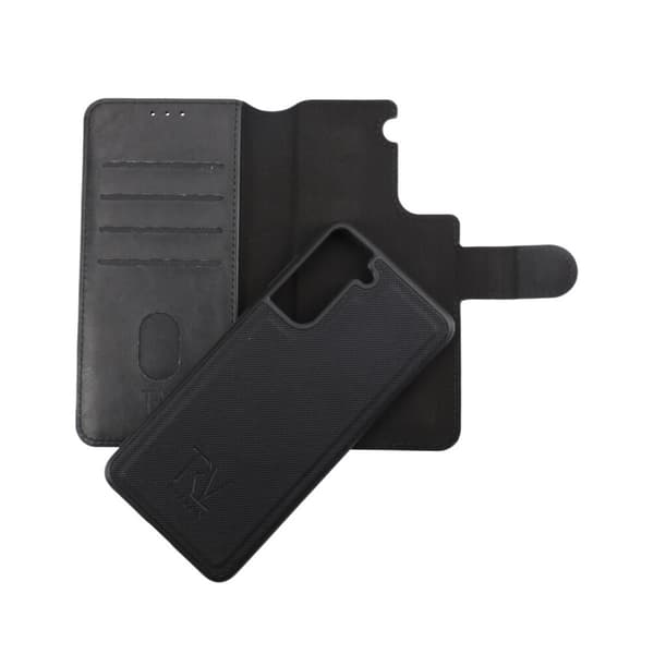 Samsung Galaxy 21 Plånboksfodral Magnet Rvelon - Svart Svart
