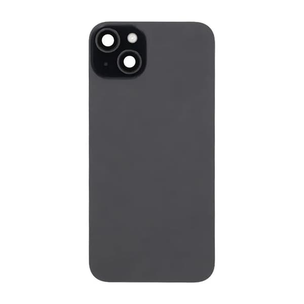 iPhone 15 Plus Baksida Glas Komplett OEM - Svart Black