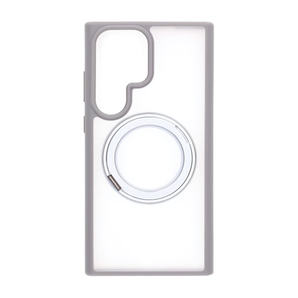 Samsung Galaxy S24 Ultra Mobilskal med Magsafe Stativ - Grå grå