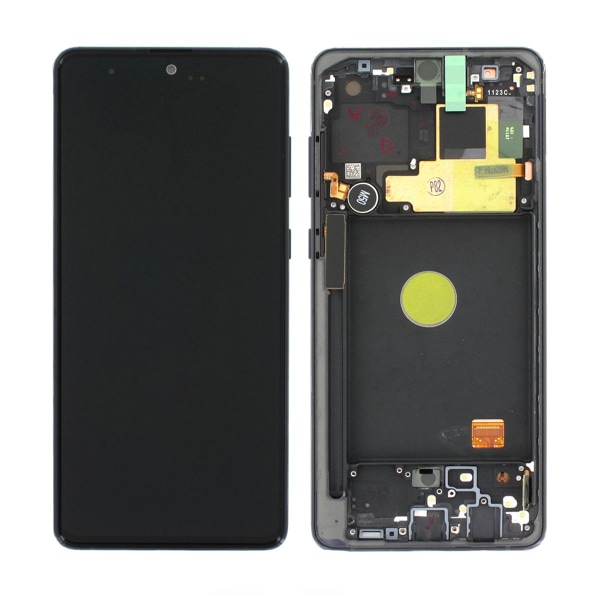 Samsung Galaxy Note 10 Lite (SM-N770F) Skärm med LCD Display Ori Black