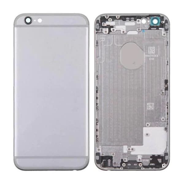 iPhone 6S Plus Baksida med Komplett Ram - Vit hvid