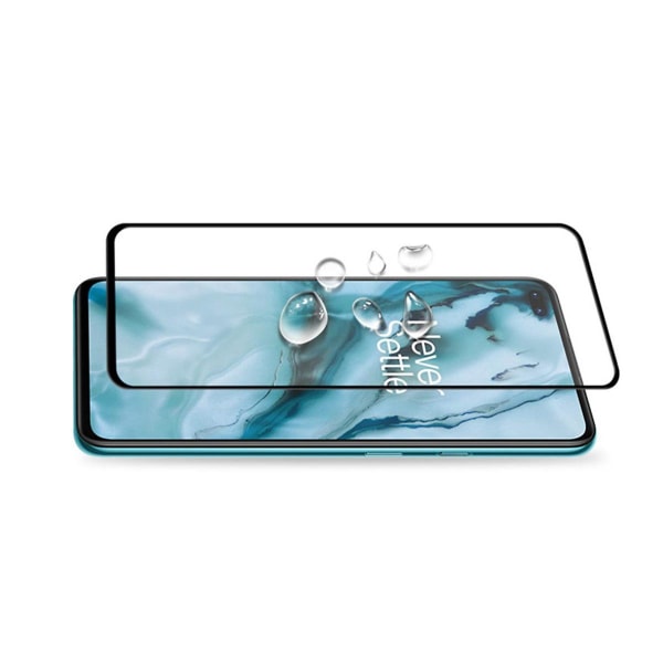 Skärmskydd OnePlus Nord N10 5G - 3D Härdat Glas Svart (miljö) Svart