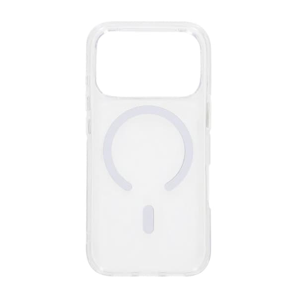 Mobilskal TPU Magsafe för iPhone 17 Pro - Transparent Svart