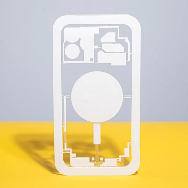 Form för Separerande Lasermaskin Baksida till iPhone 12 Pro