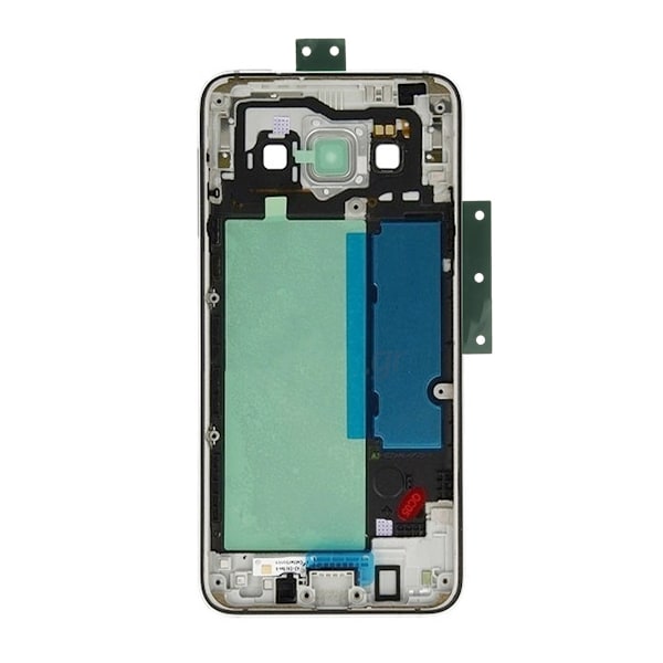 Samsung Galaxy A3 (SM-A300) Bakre Chassi / Mittre Kåpa Vit Original
