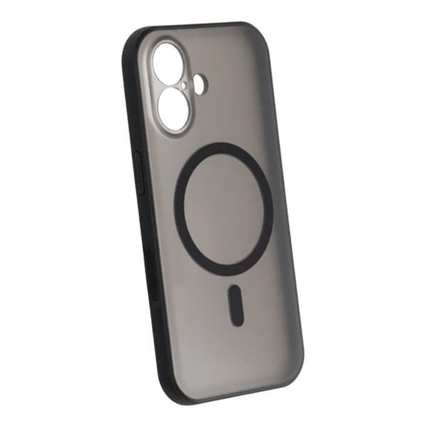 Slankt MagSafe-cover med kamerabeskyttelse til iPhone 16 - Sort sort