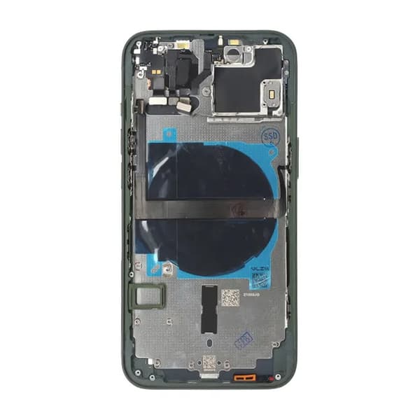 iPhone 13 Baksida med Komplett Ram OEM - Grön Grön