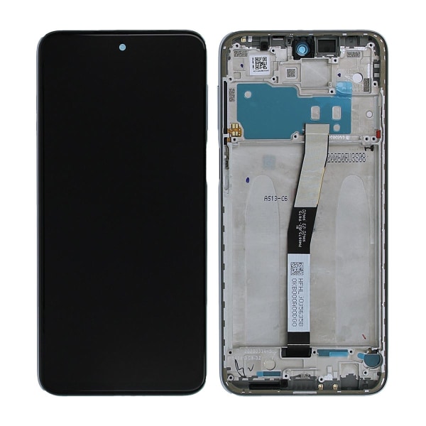 Xiaomi Redmi Note 9 Pro Skärm med LCD Display Original - Vit White