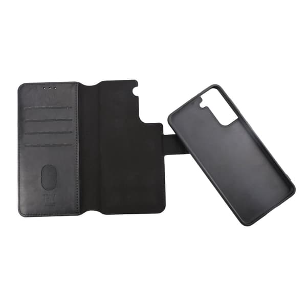 Samsung Galaxy 21 Plånboksfodral Magnet Rvelon - Svart Black