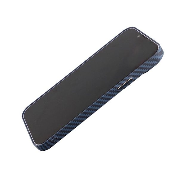 Kolfiber Skal iPhone 14 Plus - Blå Blue
