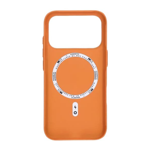 Korrugerat Skal med Magsafe för iPhone 17 Pro Max - Orange orange