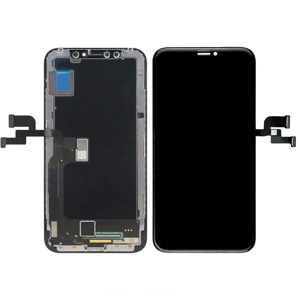 iPhone X OLED Skärm (YK) Svart