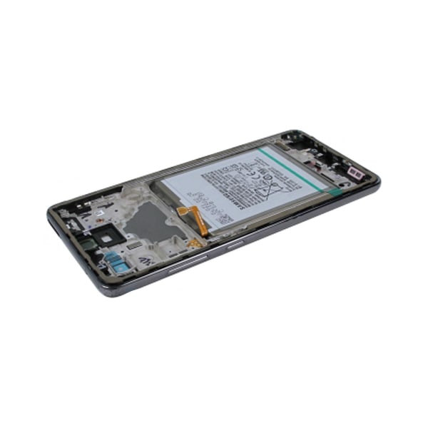 Samsung Galaxy A72 4G/5G (SM-A725F) Skärm/Display + Batteri Orig Svart