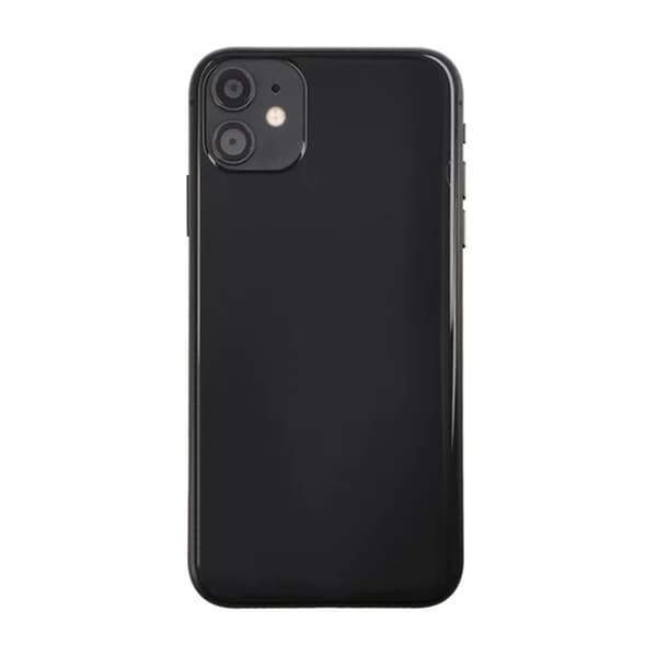 iPhone 11 Baksida Komplett OEM med Smådelar - Svart Black