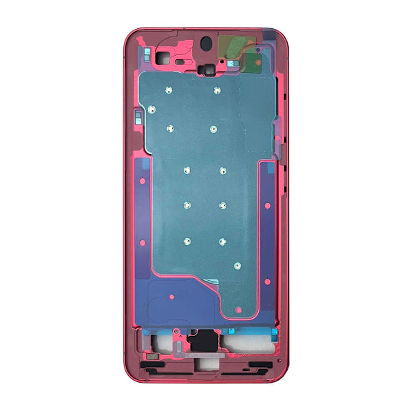Samsung Galaxy S25 Mittenram - Korall Red