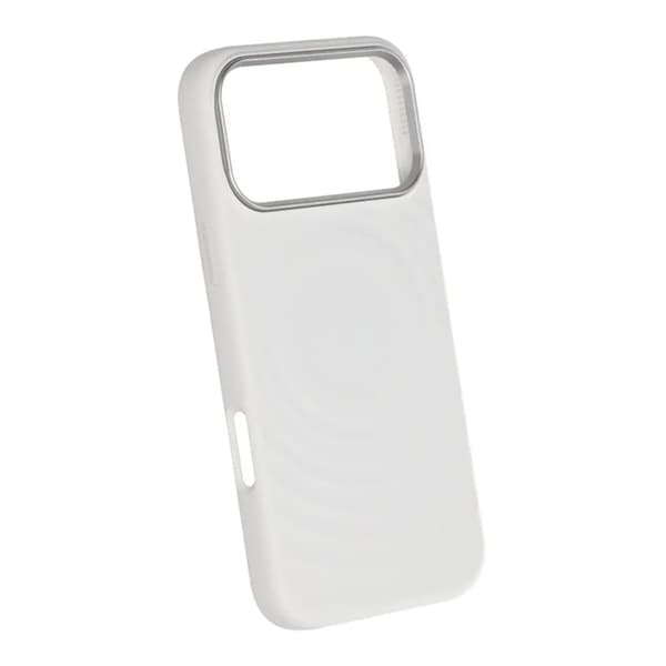 Mobilskal Silikon med Magsafe för iPhone 17 Pro Max - Vit vit