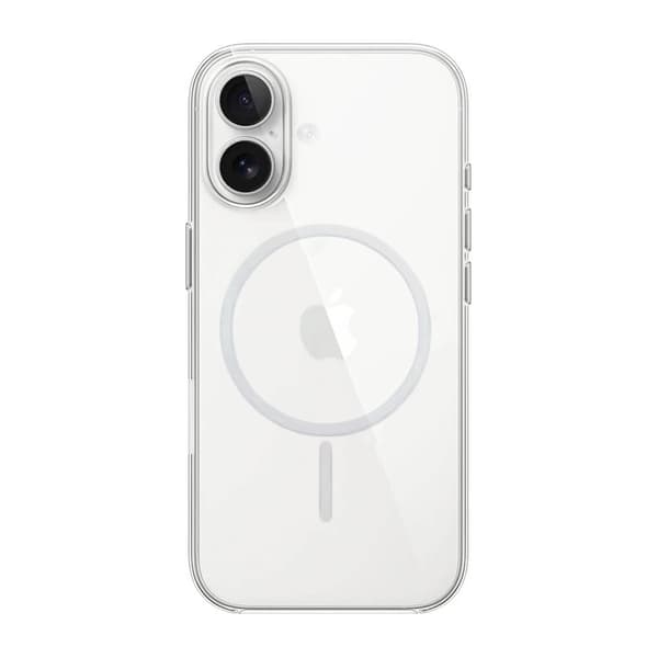 Magsafe Stöttåligt Skal för iPhone 16 - Transparent läpinäkyvä