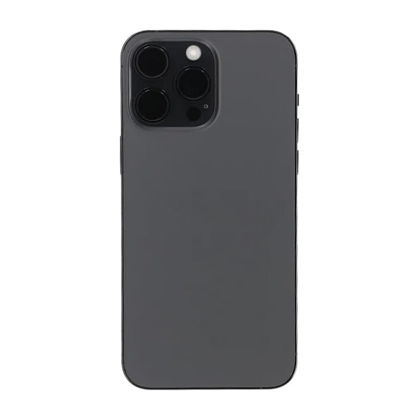 iPhone 14 Pro Max Baksida med Komplett Ram OEM - Grafit Grafitgrå