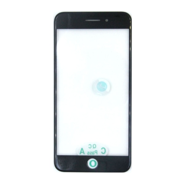iPhone 8 Plus Glasskärm med OCA-film - Svart Svart