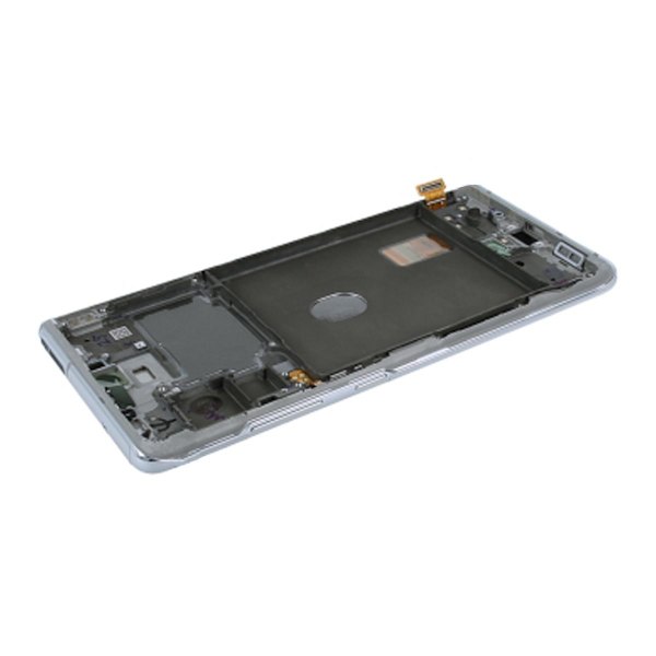 Samsung Galaxy S20 FE 5G Skärm med LCD Display Original - Vit Warm white