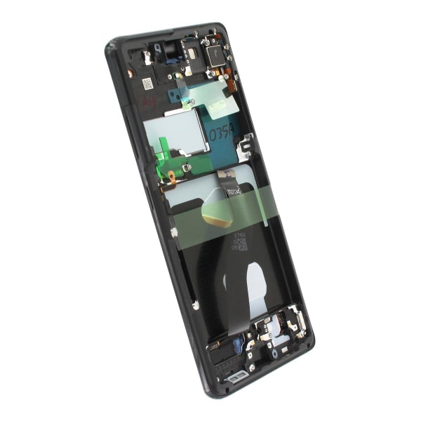 Samsung Galaxy S21 Ultra 5G Skärm med LCD Display Original - Sva Black