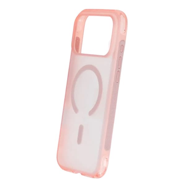 Mobilskal med Airbag och MagSafe för iPhone 17 Pro Max - Rosa vaaleanpunainen