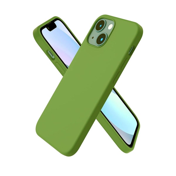 Mobilskal Silikon iPhone 13 - Grön Grön