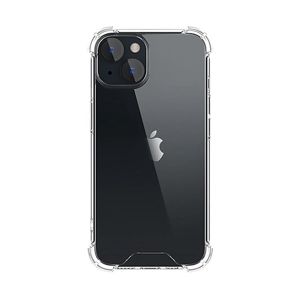 iPhone 14 Skal - Stöttåligt Transparent Transparent
