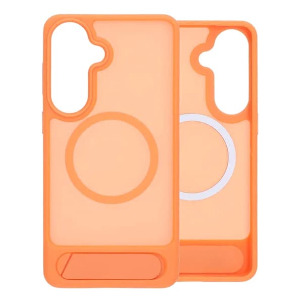 MagSafe-cover med stativ til Samsung Galaxy S26 Plus - Orange orange