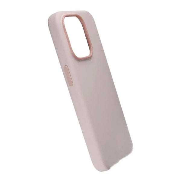 iPhone 15 Pro Max Silikonskal Rvelon MagSafe - Rosa Ljusrosa