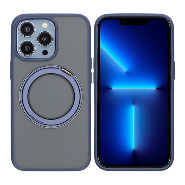 iPhone 13/12 Pro Max Mobilskal med Magsafe Stativ - Blå Blå