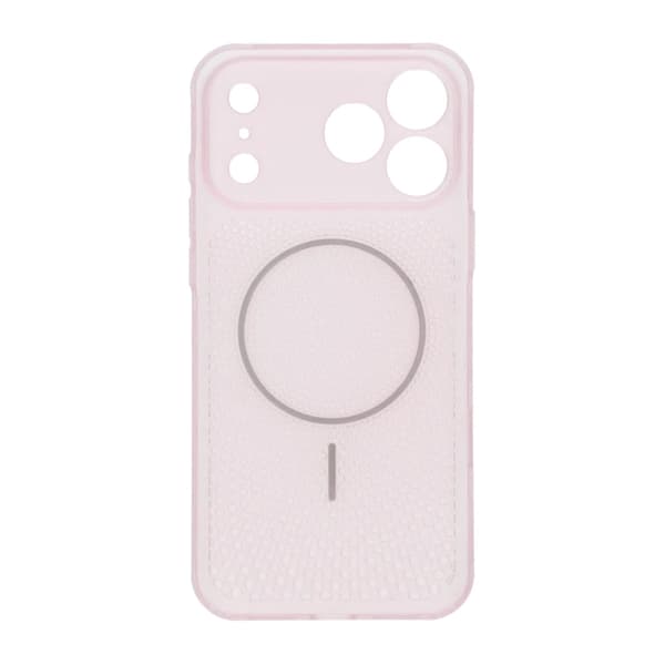 Ventilerat MagSafe-skal till iPhone 17 Pro Max och 18 Pro Max - Rosa rosa