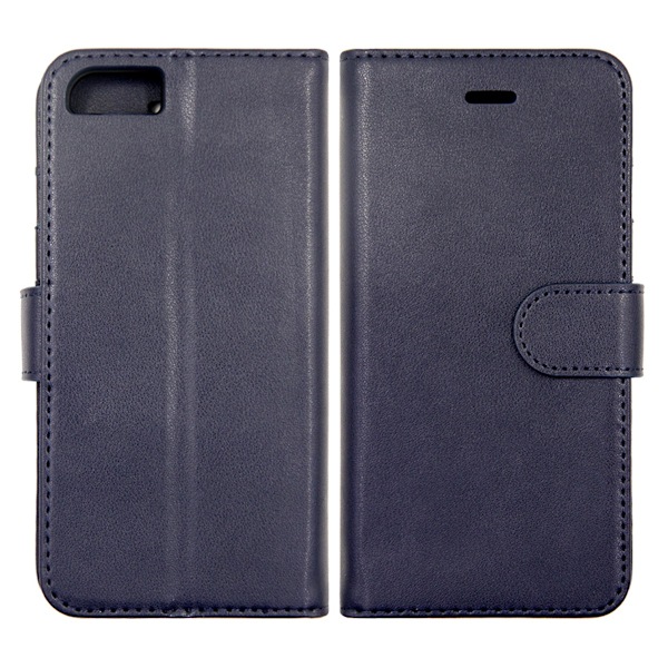 iPhone 6/6S Plånboksfodral Magnet Läder med Stativ - Mörkblå Mörkblå
