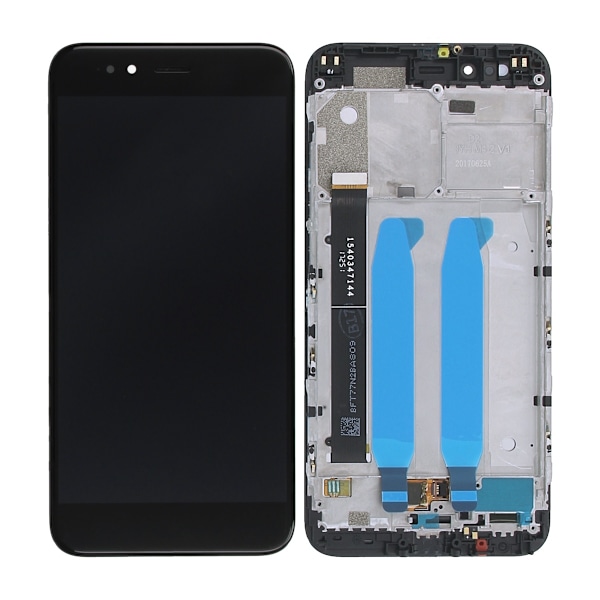 Xiaomi Mi A1 Komplett Displayenhet Svart (Service Pack) Black