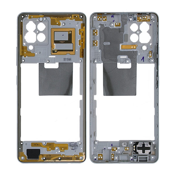 Samsung Galaxy A42 5G (SM-A426) Mitten Ram Original - Vit/Grå White