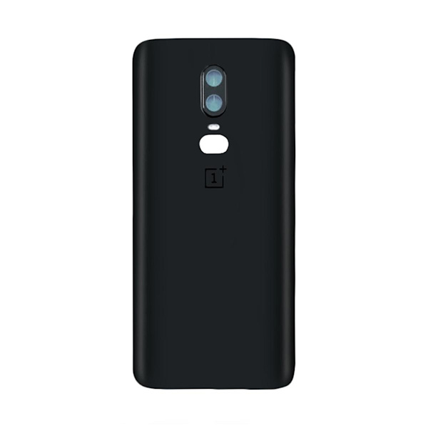 OnePlus 6 Baksida - Midnatt Svart Svart