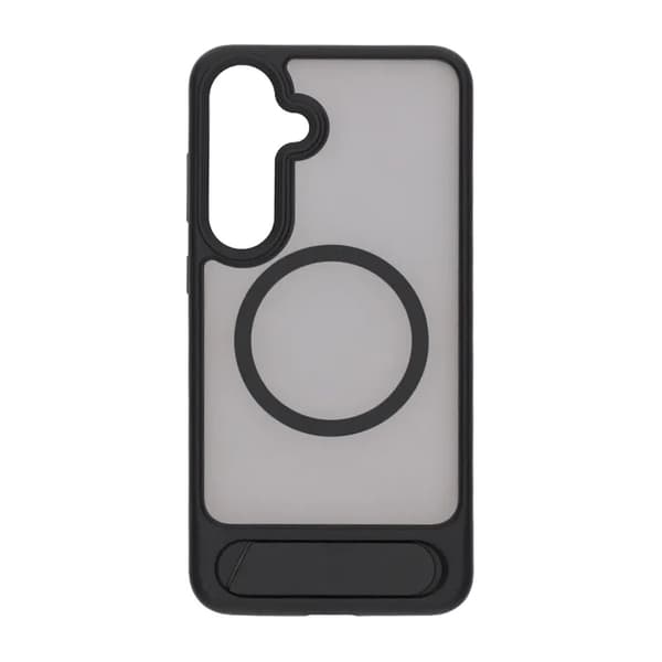 MagSafe-cover med stativ til Samsung Galaxy S25 Plus - Sort sort
