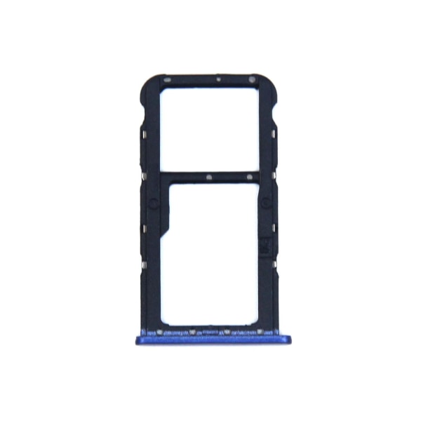 Huawei Mate 10 Lite Minneskort/Simkortshållare - Blå Blue