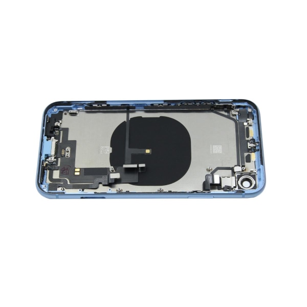 iPhone XR Baksida med Komplett Ram - Blå Blå