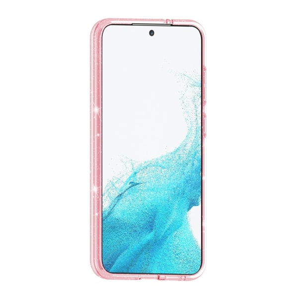 Samsung Galaxy S24 Mobilskal Glitter Magsafe - Rosa Rosa