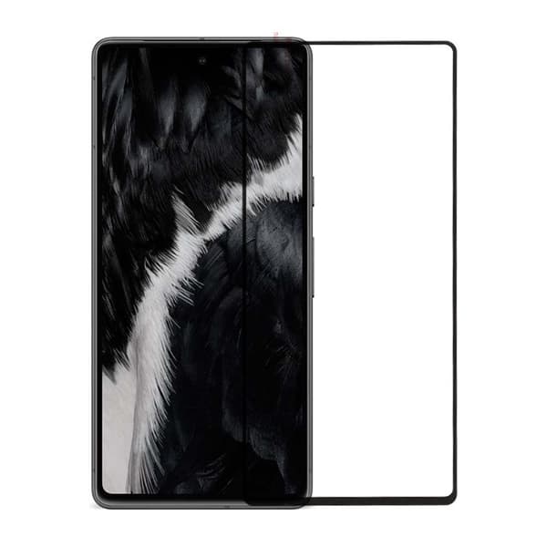 Skärmskydd Google Pixel 7 - 3D Härdat Glas - Svart Black