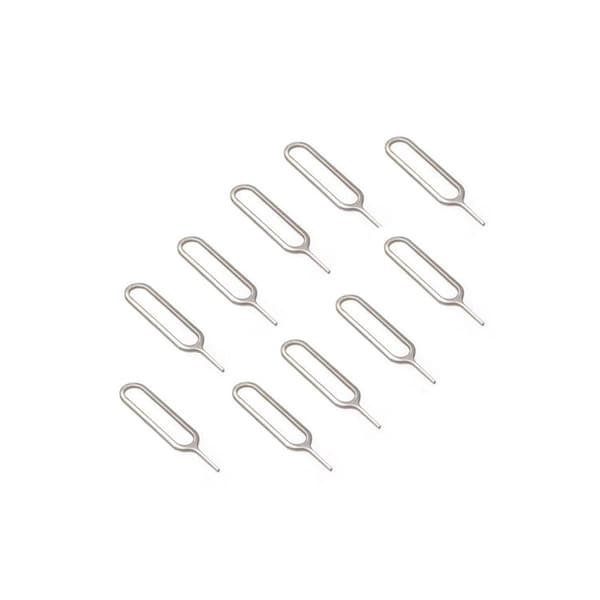Simkortsnål 10-pack Silver